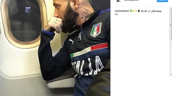 امیر تتلو از ایران رفت! +تصاویر 