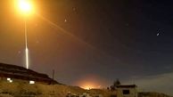 مقابله پدافند هوایی سوریه در آسمان حمص