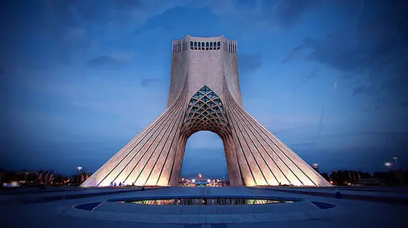 قبل از برج آزادی، اینجا نماد تهران بود ! + عکس