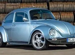 عکس / ترکیب هیجان‌ انگیز فولکس قورباغه‌ ای و تکنولوژی تسلا!