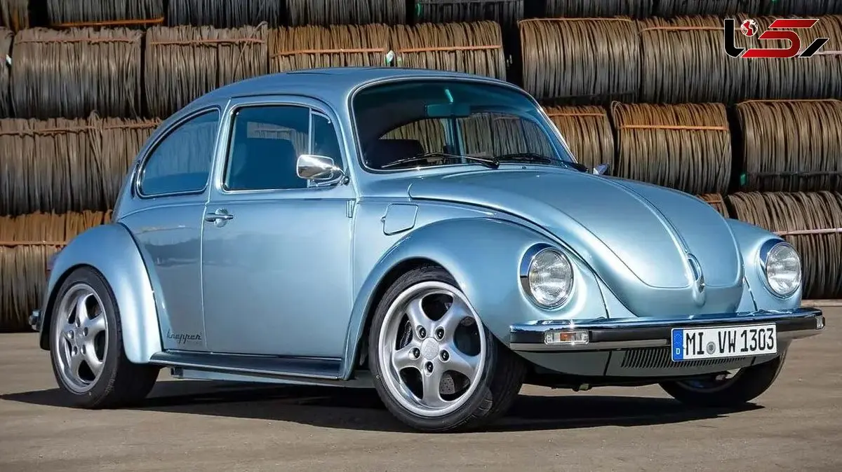 عکس / ترکیب هیجان‌ انگیز فولکس قورباغه‌ ای و تکنولوژی تسلا!