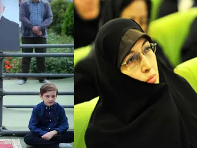 عکس همسر شهید مجتبی خامنه ای  + عکس ها زهرا کوچولوی 14 ماهه و مصباح 7 ساله و زهرا حداد عادل عروس که با رهبری شهید شدند