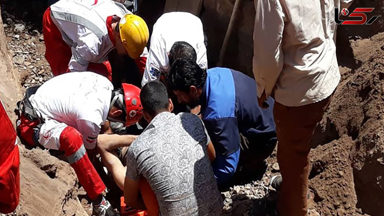 اتفاقی تلخ در رفسنجان / مرد در چاه سقوط کرد اما زنده ماند + عکس