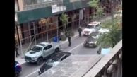 فیلم فرار هالیوودی یک راننده در ترافیک از دست پلیس
