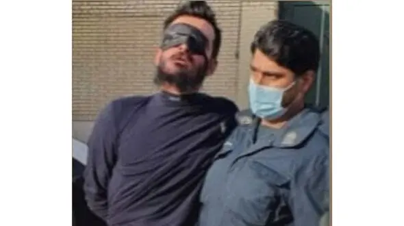 اولین عکس از لحظه دستگیری قاتل شهید رنجبر 