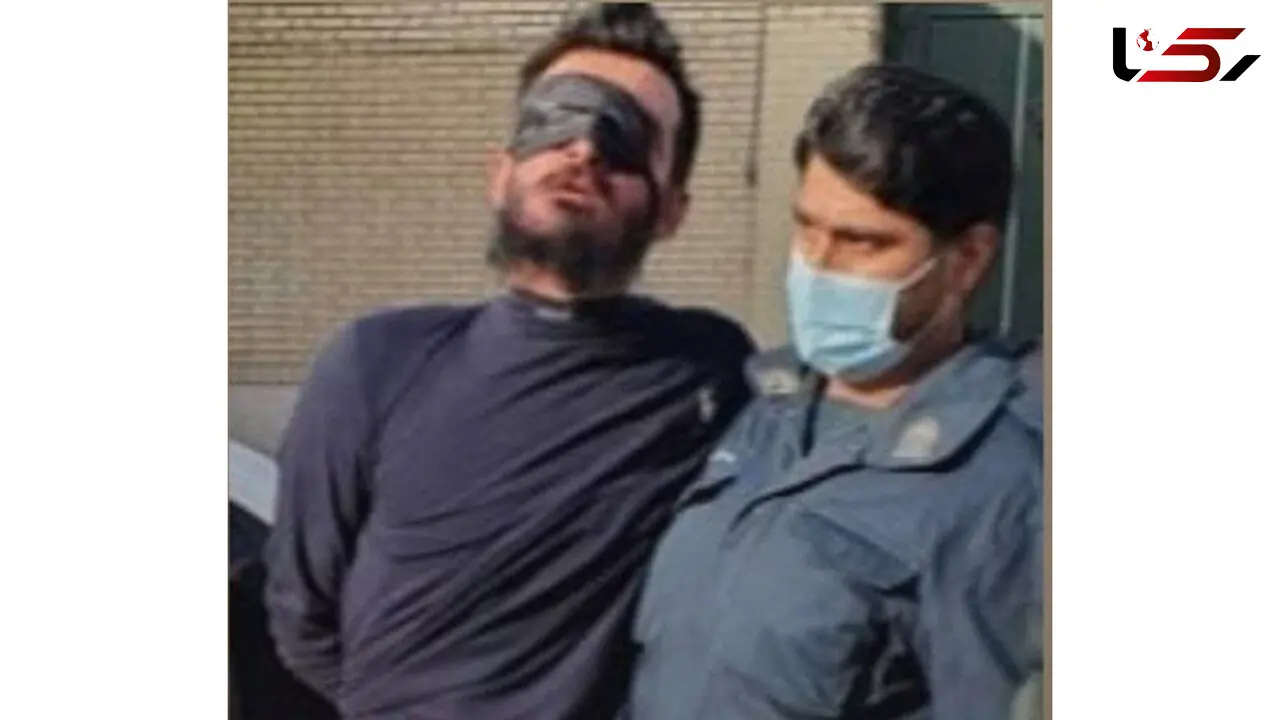 اولین عکس از لحظه دستگیری قاتل شهید رنجبر 