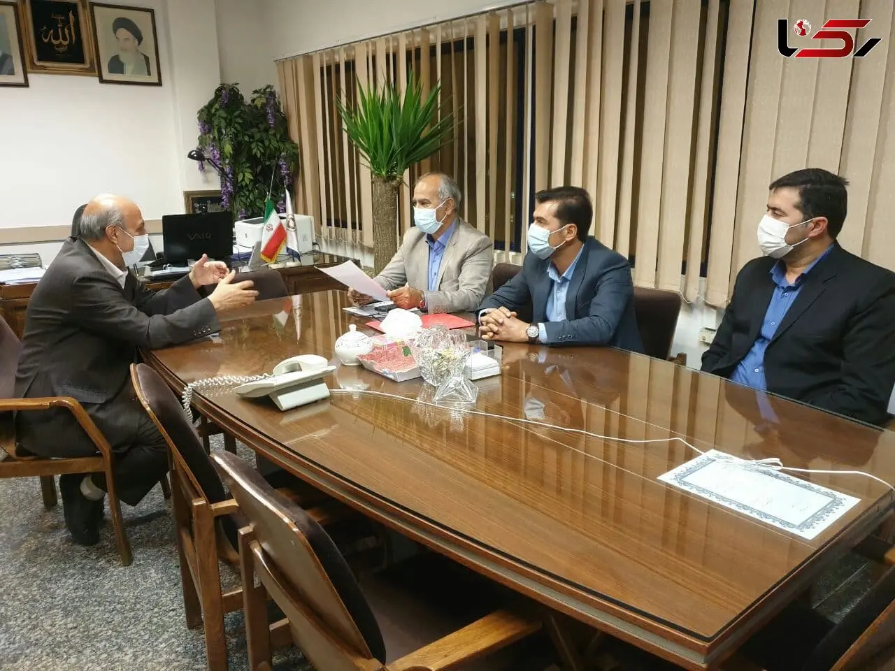 دیدار نماینده مردم هشترود وچاراویماق در مجلس شورای اسلامی با دکتر شاملو