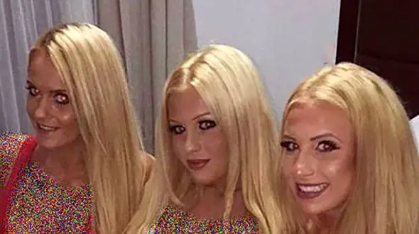 مادر و 2 دختر عجیب الخلقه / آیا آن ها 3 قلو هستند ؟ + عکس