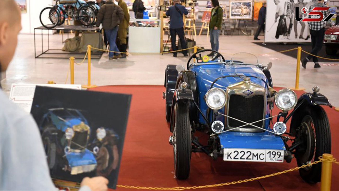نمایشگاه ماشین‌های قدیمی در مسکو + عکس