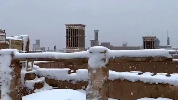 از دیدنی های جاده‌ ی کردستان تا مناظر برفی در یزد 