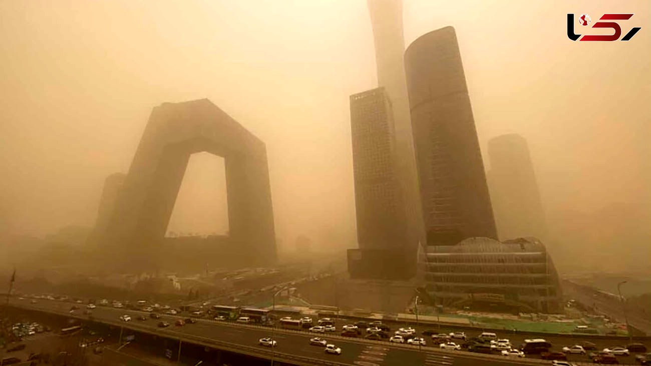 وقوع طوفان شن در پکن + عکس