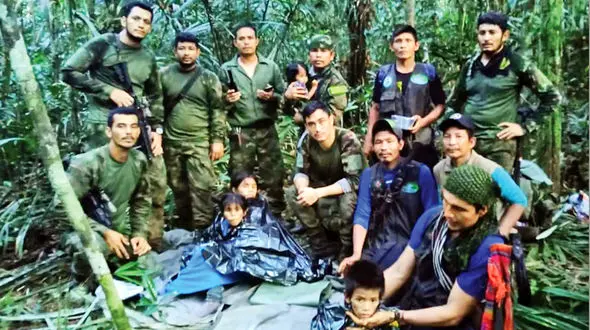 جزییات معجزه آسای نجات 4 کودک پس از 40 روز در ماجرای سقوط هواپیما در آمازون + فیلم