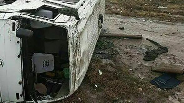 واژگونی خونین مینی‌بوس کارکنان شهرک علمی تحقیقاتی اصفهان 