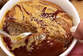 کیک خرما و ارده؛ ساده، مقوی و بدون شکر اضافه! / فیلم