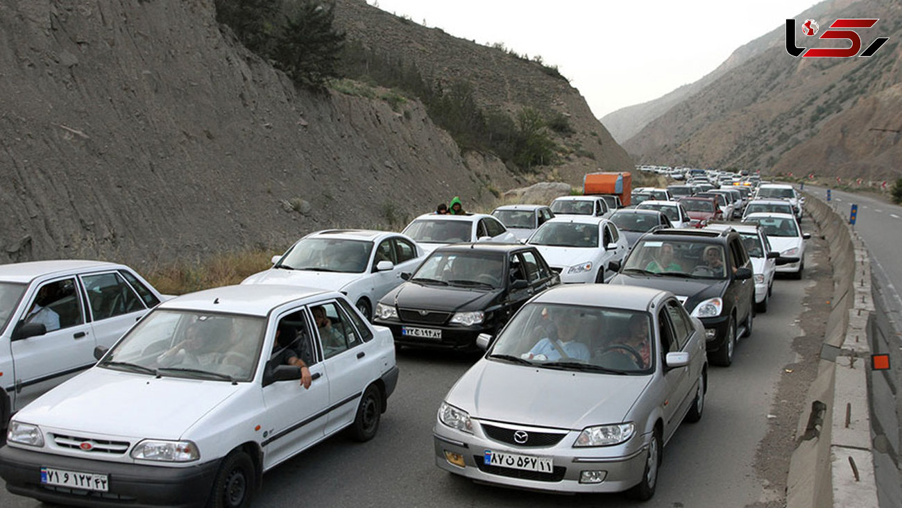 ترافیک نیمه سنگین در آزاد راه تهران – کرج