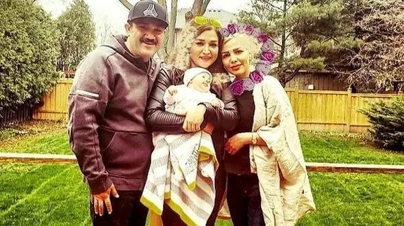 عکس منشوری همسر مهران غفوریان و خواهر پژمان جمشیدی!
