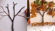 طرز ساخت درخت پاییز + فیلم
