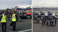 تخلیه یک هواپیما انگلیس در پاریس در پی دریافت تهدید امنیتی + عکس 