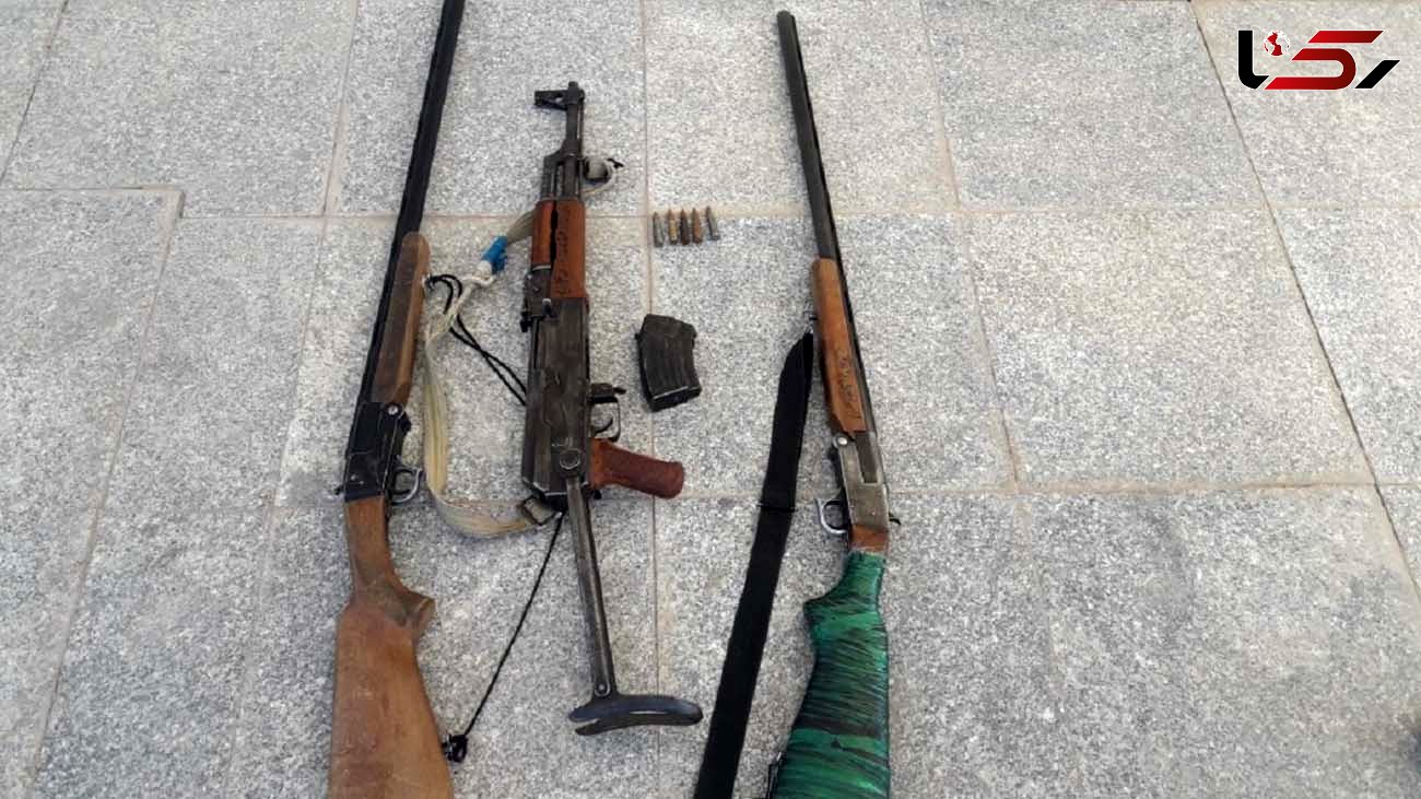 بازداشت 2 شکارچی مسلح  با لاشه قوچ وحشی در اردستان