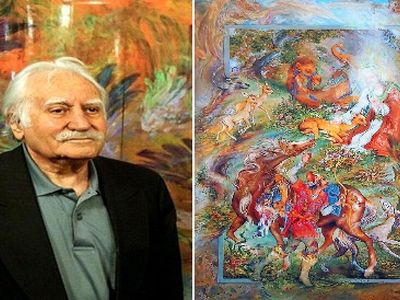 به خاکسپاری استاد فرشچیان در اصفهان: جزئیات مراسم دوشنبه