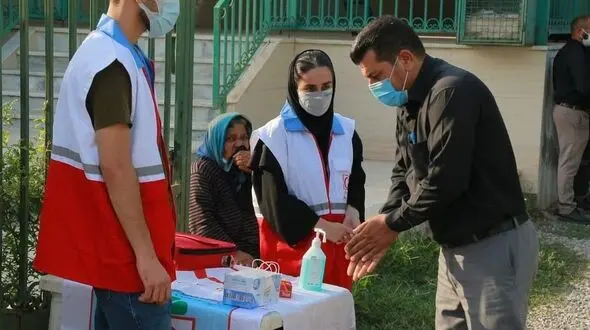 طرح  نذر سلامت توسط جوانان هلال احمر ساری اجرا شد