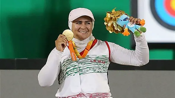  زهرا نعمتی بهترین کماندار زن معلول جهان شد 