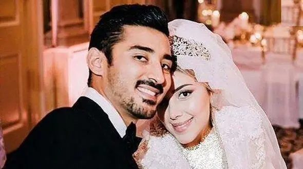 عکس ها / نگاهی به مراسم عروسی فوق مجلل و شاهانه خواهر ساره بیات با رضا قوچان نژاد /  از لباس عروس سیندرلایی تا کیک با تزییات 