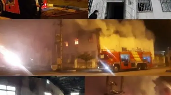  شرکت موژن طب کاسپین  در آتش سوخت + عکس