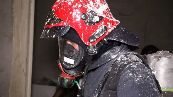 آتش سوزی مهیب انبار یک پاساژ لوازم خانگی در مشهد +تصاویر