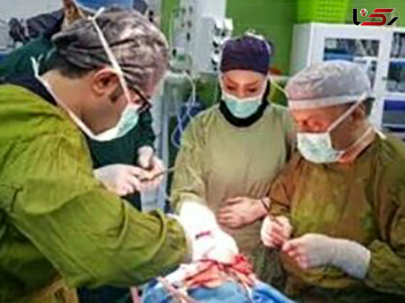 جراحی مغز ریحانه 9 ماهه در تبریز 