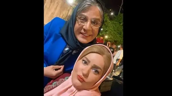 یادی کنیم از گریم و استایل بسیار شیک و البته متفاوت عمو پورنگ برای نقش خاله الهه/ خانوم بودن هم بهش میاد، مگه نه؟