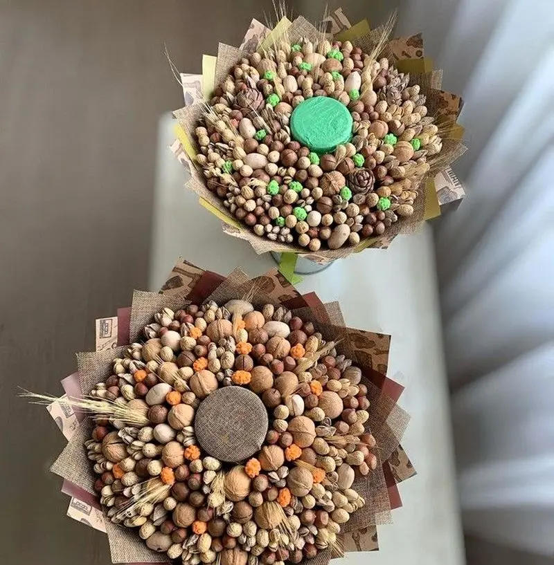 تزیین آجیل، میوه خشک و خشکبار عروس برای نوروز 1405