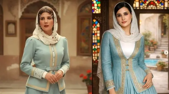 عکس ها / زیبایی و خوش استایلی خانم بازیگران ایرانی در لباس های سنتی  / از مهراوه شریفی نیا تا صحرا اسداللهی و مهسا حجازی از ترانه علیدوستی تا ...