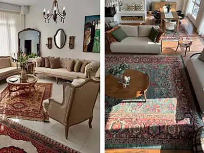 چیدمان مبل برای پذیرایی مربع / ایده‌ هایی مدرن و کاربردی برای فضایی شیک + عکس