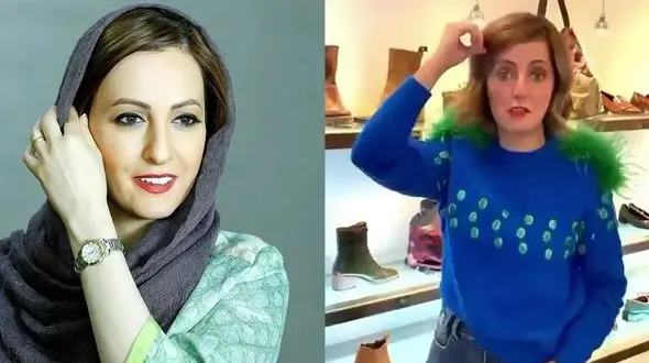 این زن بی حجاب شقایق دهقان نیست؟!  / خودش هم شوکه است + فیلم باورنکردنی