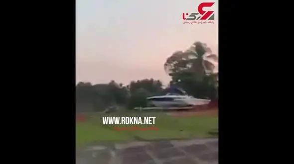 فیلم لحظه سقوط هواپیما / همه کشته شدند + فیلم / گواتمالا