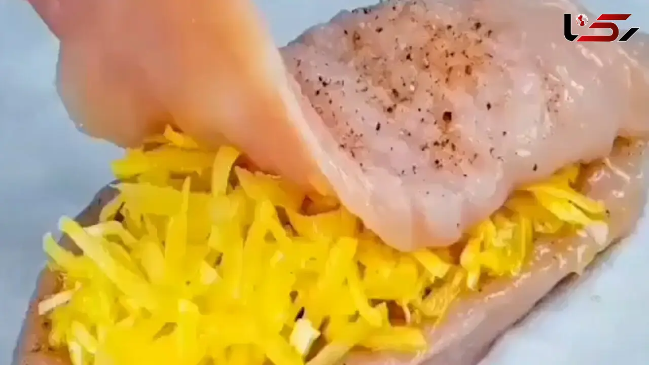سینه مرغ را این مدلی درست کنید + فیلم