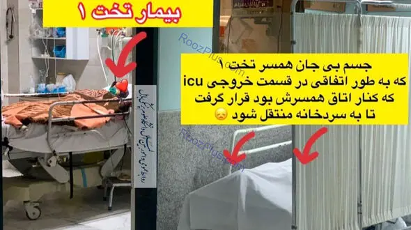 عکس کرونایی که ایران را تکان داد / زوج بابلی در نوبت مرگ