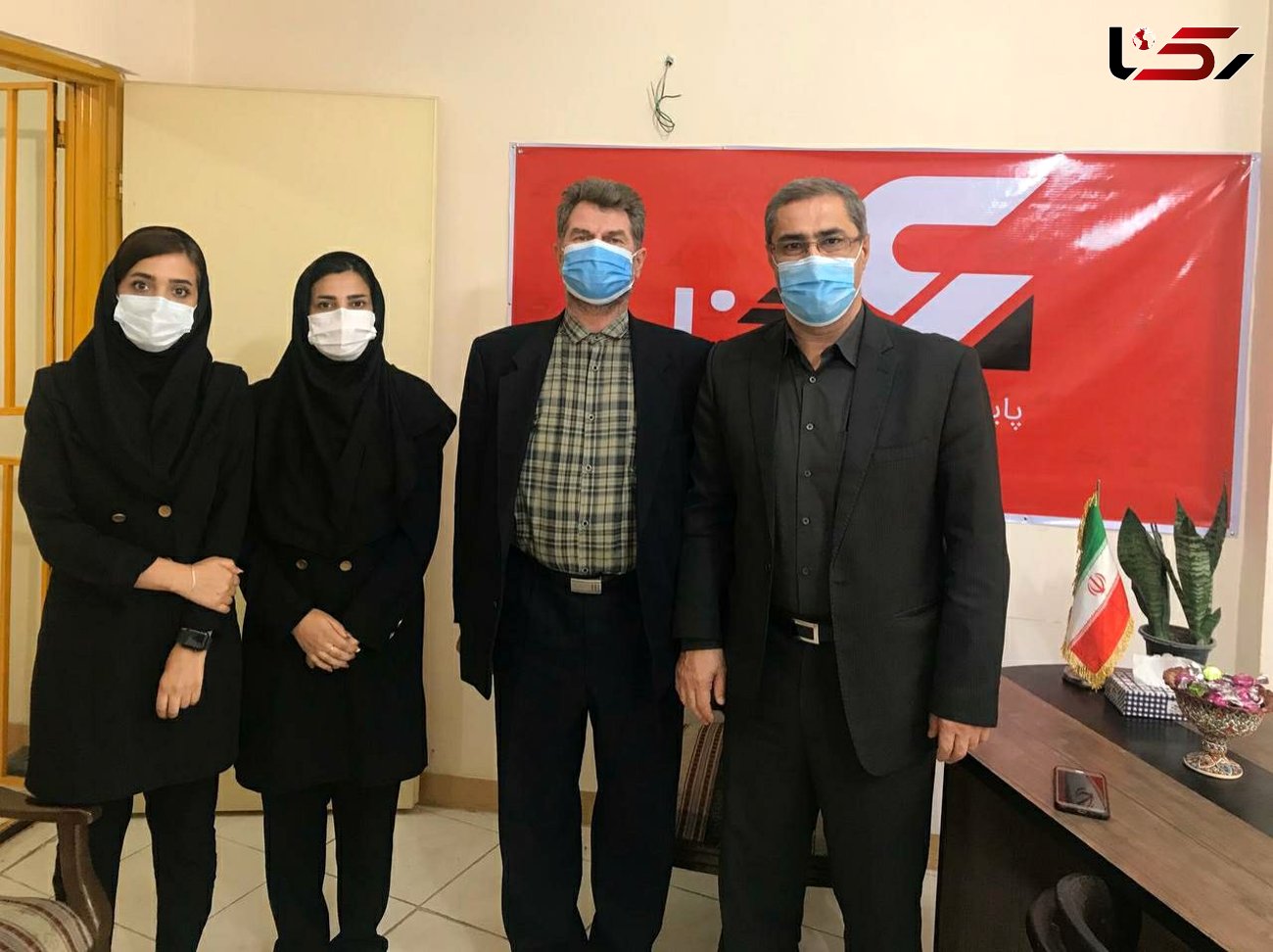 بازدید مدیرکل بنیاد شهید و امور ایثارگران استان گلستان از دفتر رکنا در گلستان