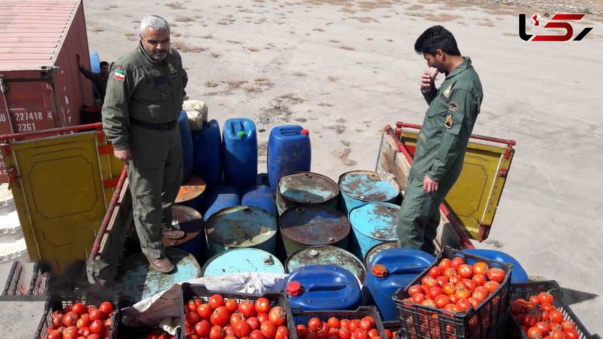 کشف سوخت قاچاق باطعم گوجه فرنگی در سیرجان