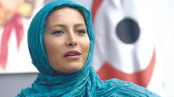 فریبا نادری با  حجابی متفاوت از همیشه + عکس