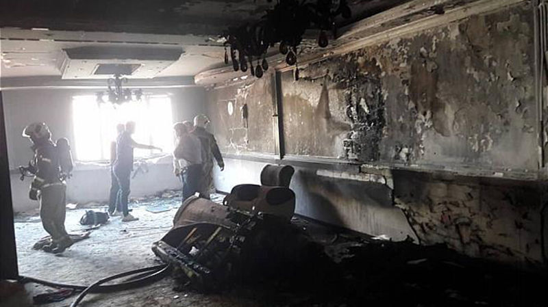 مصدوم شدن چهار نفر در انفجار گاز یک منزل مسکونی