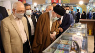 رهبر معظم انقلاب صبح امروز از نمایشگاه کتاب تهران دیدن کردند