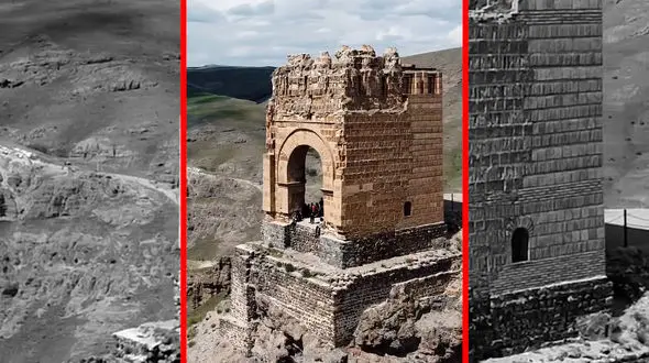 فیلم معماری باستانی قلعه ضحاک هشترود