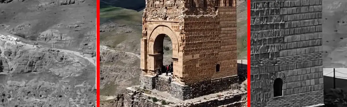 فیلم معماری باستانی قلعه ضحاک هشترود