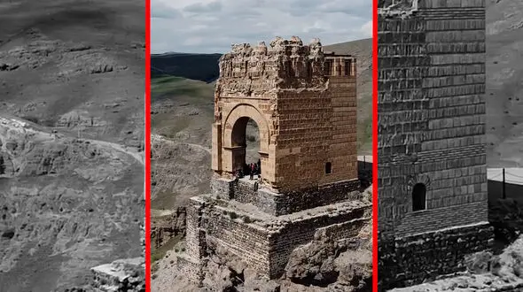 فیلم معماری باستانی قلعه ضحاک هشترود