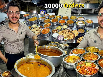 فیلم / راز خوشمزه‌ترین غذای خیابانی هند؛ تهالی مخصوص پنجاب را دیده‌اید؟ 