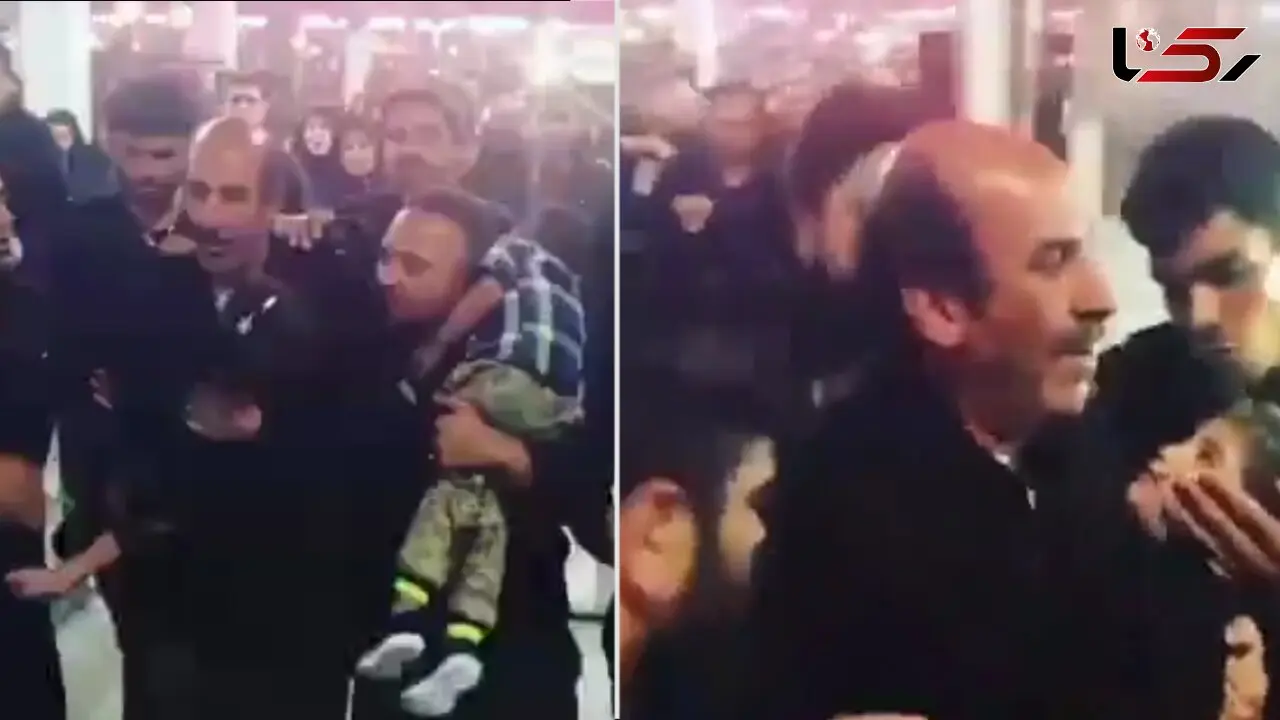 شفاگرفتن دختربچه نابینا در بین‌الحرمین +فیلم