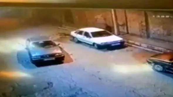 فیلم لحظه سرقت ثانیه ای از پراید در شهریار 