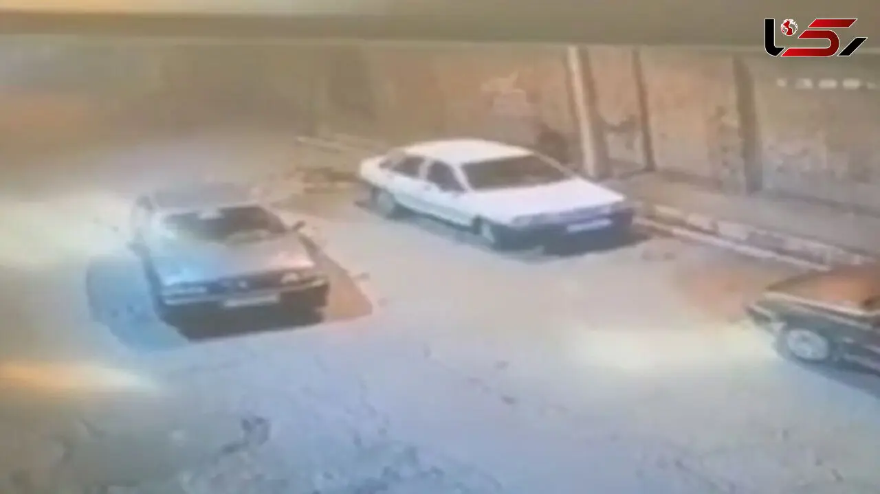 فیلم لحظه سرقت ثانیه ای از پراید در شهریار 